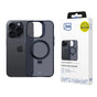 Husa pentru iPhone 16 Pro Max, 3mk Smoke Case Mag&Stand, negru