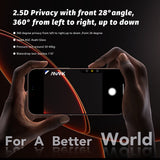 Folie de protectie pentru iPhone 17 Air, Anank 2.5D 5X Reinforced 360° Privacy Screen Protector
