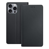 Husa pentru iPhone 16 Pro, 3mk Wallet Case, negru