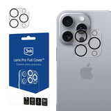 Folie de protectie pentru iPhone 16 Pro, 3mk Lens Pro Full Cover