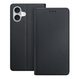 Husa pentru iPhone 16, 3mk Wallet Case, negru