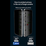Folie de protectie pentru iPhone 17, Anank 2.5D 5X Reinforced Privacy protectie cu Installation Box