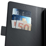 Husa pentru Samsung Galaxy A26 5G, 3mk Wallet Case, negru