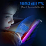 Folie de protectie pentru iPhone 17 Pro Max, Anank 2.5D 5X Reinforced Anti-blue Light Screen Protector