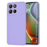 Husa pentru Motorola Moto G15, Techsuit SoftFlex, violet