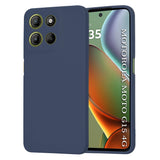 Husa pentru Motorola Moto G15, Techsuit SoftFlex, bleumarin