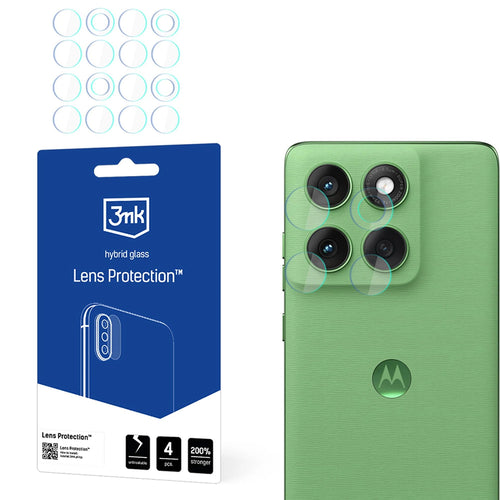 Folie de protectie pentru Motorola Edge 60, 3mk Lens Protection (4 pack)