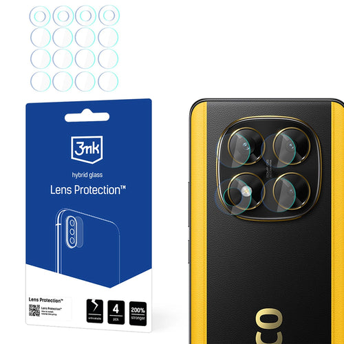 Folie de protectie pentru Xiaomi POCO X7, 3mk Lens Protection (4 pack)