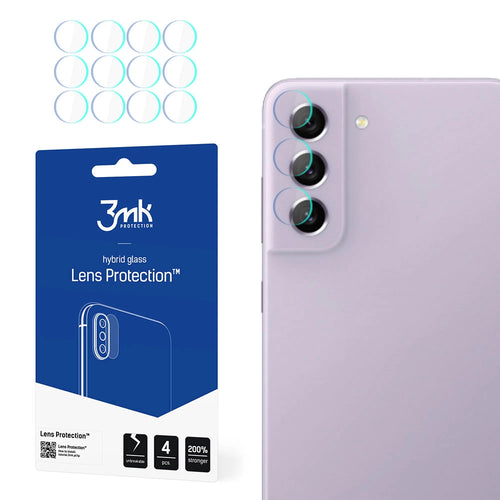 Folie de protectie pentru Samsung Galaxy S21 FE 5G, 3mk Lens Protection (4 pack)