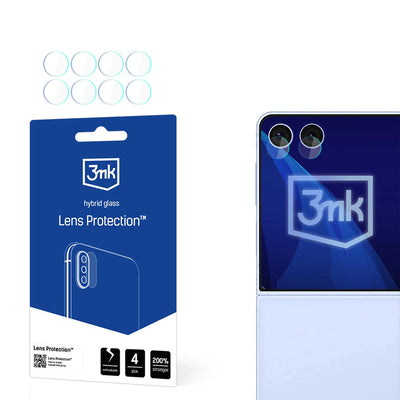 Folie de protectie pentru Samsung Galaxy Z Flip7, 3mk Lens Protection (4 pack)