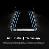 Folie de protectie pentru iPhone 17 Pro Max, Anank 3D Invisible 5X Reinforced Edge to Edge