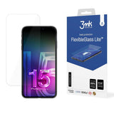 Folie de protectie pentru iPhone 15, 3mk FlexibleGlass Lite