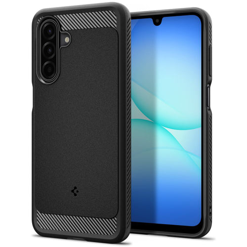 Husa pentru Samsung Galaxy A17 5G, Spigen Rugged Armor (ACS09844), negru