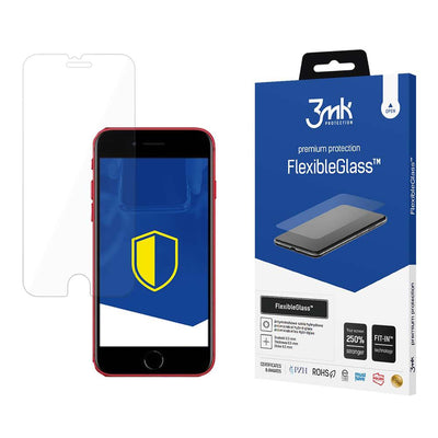 Folie de protectie pentru iPhone SE 2, SE 2020, 3mk FlexibleGlass