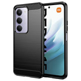 Husa pentru Xiaomi Redmi 15 5G, Techsuit Carbon Silicone, albastru