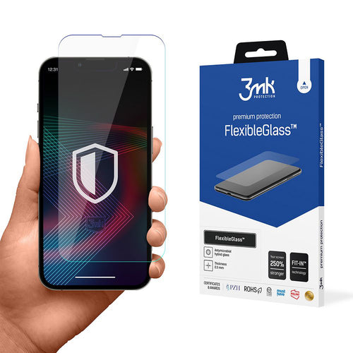 Folie de protectie pentru iPhone 14, 3mk FlexibleGlass