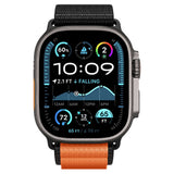 Curea pentru Apple Watch 6 44mm, Spigen Watchband WBF1 (AMP10145), portocaliu
