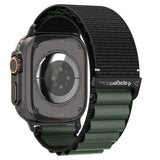 Curea pentru Apple Watch 6 44mm, Spigen Watchband WBF1 (AMP10223), verde