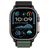 Curea pentru Apple Watch 6 44mm, Spigen Watchband WBF1 (AMP10223), verde