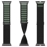 Curea pentru Apple Watch 6 44mm, Spigen Watchband WBF1 (AMP10223), verde