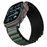 Curea pentru Apple Watch 6 44mm, Spigen Watchband WBF1 (AMP10223), verde
