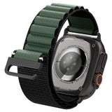 Curea pentru Apple Watch 6 44mm, Spigen Watchband WBF1 (AMP10223), verde