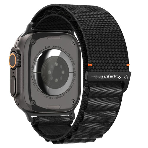 Curea pentru Apple Watch 6 44mm, Spigen Watchband WBF1 (AMP10144), negru