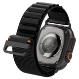 Curea pentru Apple Watch 6 44mm, Spigen Watchband WBF1 (AMP10144), negru