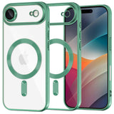 Husa pentru iPhone 17 Air, Techsuit Lux Crystal MagSafe, mov