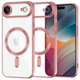 Husa pentru iPhone 17 Air, Techsuit Lux Crystal MagSafe, argintiu