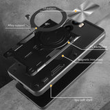 Husa pentru Motorola Moto G05, Techsuit CamGuard Pro, albastru