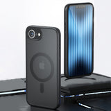 Husa pentru iPhone 17 Air, Techsuit PureFrost MagSafe, negru frost