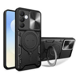 Husa pentru Samsung Galaxy S25 FE, Techsuit CamGuard Pro, albastru