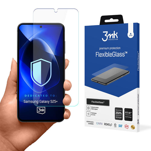 Folie de protectie pentru Samsung Galaxy S25 Plus, 3mk FlexibleGlass