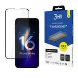 Folie de protectie pentru iPhone 16 Pro, 3mk FlexibleGlass Max