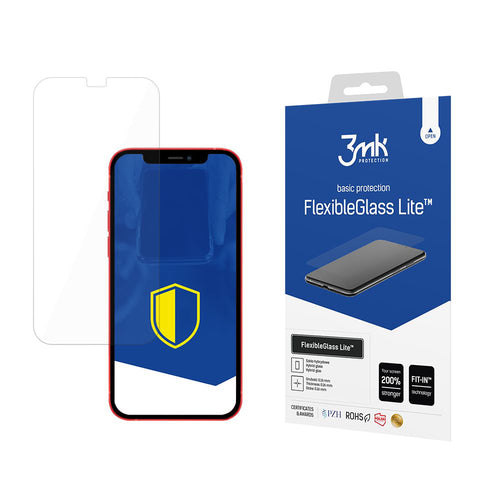 Folie de protectie pentru iPhone 12, 3mk FlexibleGlass Lite