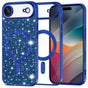Husa pentru iPhone 17 Air, Techsuit Lux Glitter MagSafe, albastru