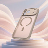 Husa pentru iPhone 17 Pro Max, Techsuit HaloFrost II MagSafe, auriu