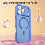 Husa pentru iPhone 17 Pro Max, Techsuit HaloFrost II MagSafe, albastru