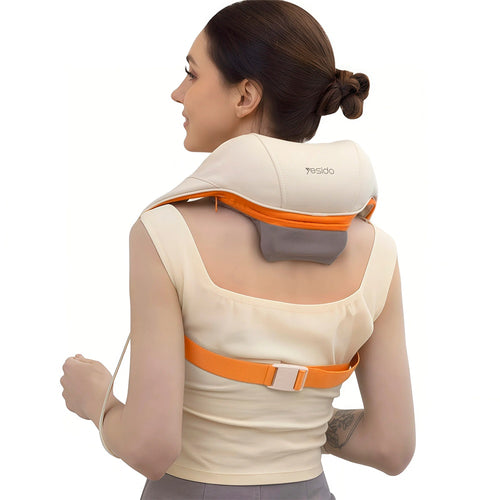 Aparat de Masaj Yesido Neck Massager (MG16), 3 Massage Modes, Integrated Heat Therapy, Shiatsu Kneading Technology