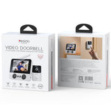 Camera de supraveghere Yesido Wireless Video Intercom Doorbell (KM27), 2.4G, 2K HD 1080*720px, 1000mAh, 4.3 TFT Screen, UK Plug, alb