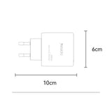 Incarcator retea Yesido Incarcator retea (YC144), 2x Type-C, 1x USB-A, 65W, GaN Technology, Incarcare rapida, negru