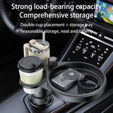 Yesido 3in1 Auto Suport pahar (C180), reglabil Rotatie Baza, Depozitare Expansion, Easy Installation, Firmly Fixed, Negru