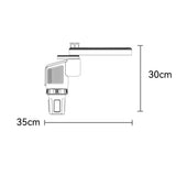 Yesido 3in1 Auto Suport pahar (C180), reglabil Rotatie Baza, Depozitare Expansion, Easy Installation, Firmly Fixed, Negru