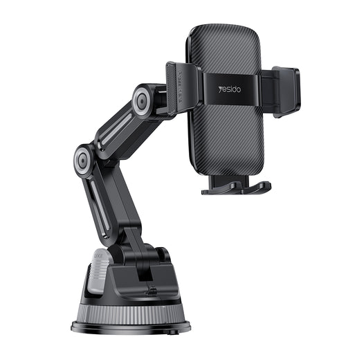 Suport auto Yesido Suport auto (C275), pentru Bord, 1260-Degree All-Round Ajustare Design, 4.7-7.2 Telefon, negru