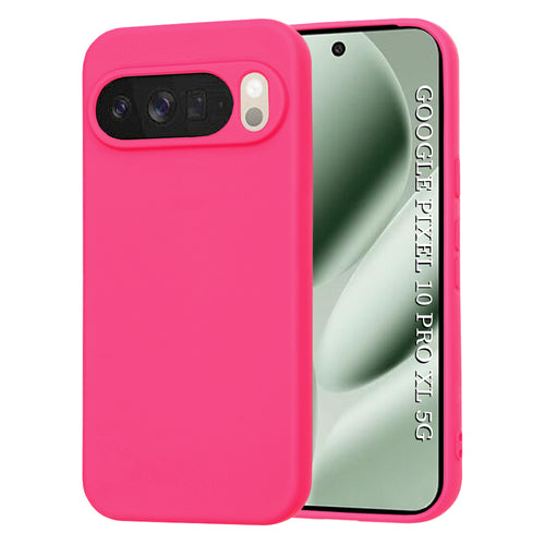 Husa pentru Google Pixel 10 Pro XL, Techsuit SoftFlex, fucsia
