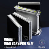 Folie de protectie pentru Samsung Galaxy Z Flip7, Ringke Hinge Dual Easy Pro Film (2 pack)