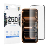 Folie de protectie pentru iPhone 17 Pro Max, Lito 2.5D FullGlue Glass