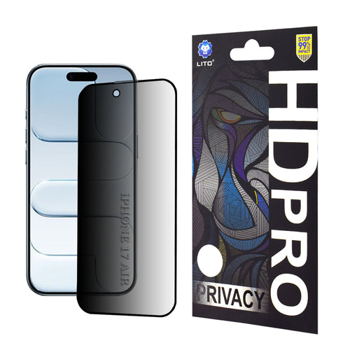 Folie de protectie pentru iPhone 17 Air, Lito HD Pro Privacy