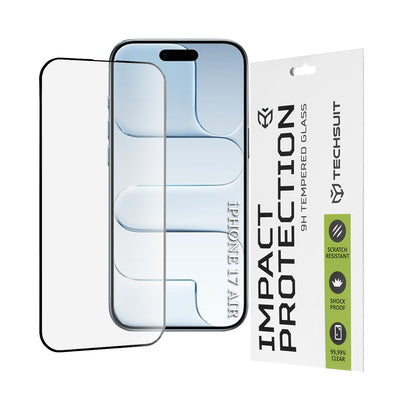 Folie de protectie pentru iPhone 17 Air, Techsuit 111D Full Cover / Full Glue Glass